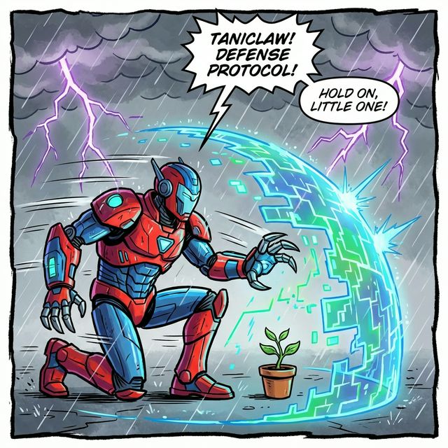 TaniClaw Guardian Comic